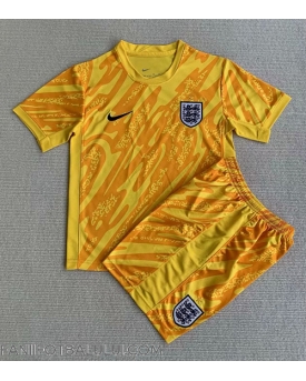 Anglia Portarii Echipament de Fotbal Replică European 2024 Copii Deplasare (+ Șorturi)